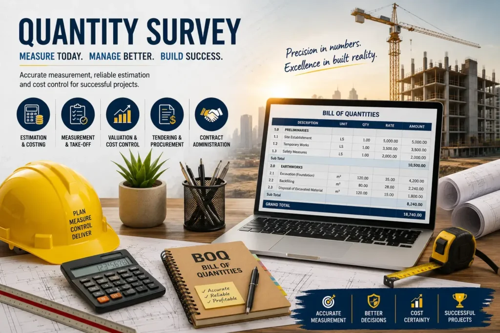 Quantity surveyor training