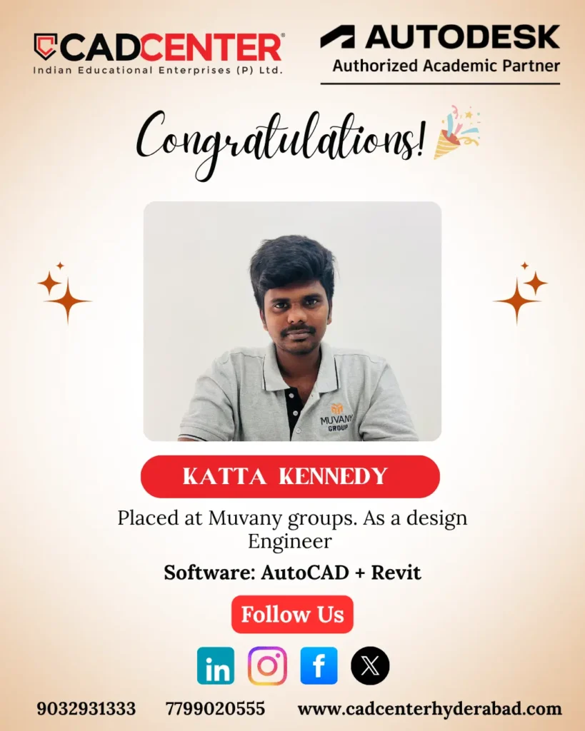 AutoCAD & Revit Placemet Training in Ameerpet Hyderabad Telangana