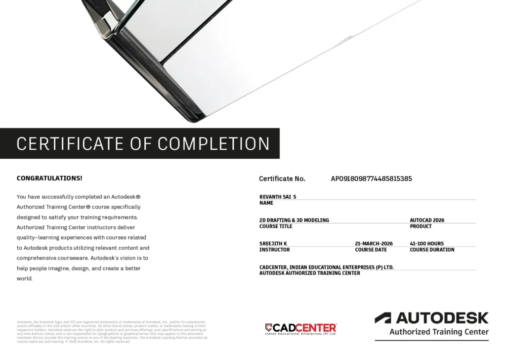 Autodesk Training in Hyderabad