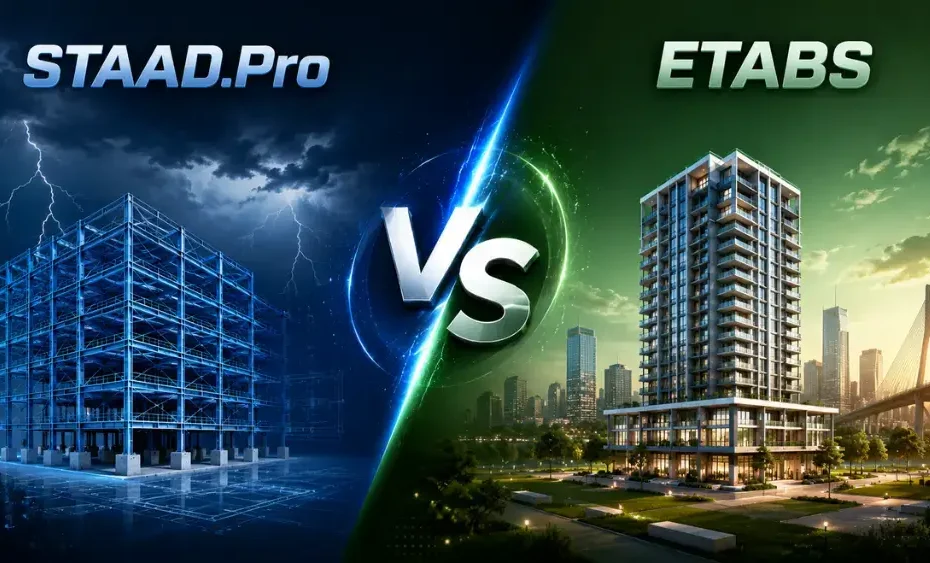 STAAD Pro vs ETABS