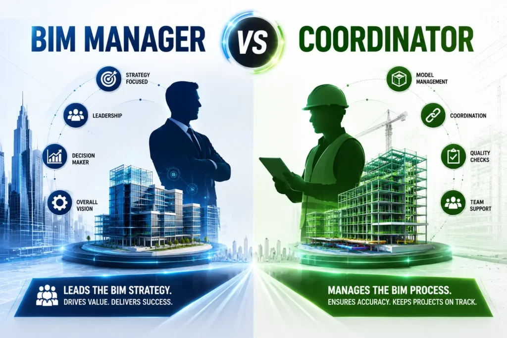 BIM Manager vs Coordinator vs Author: Career Path Explained 2026