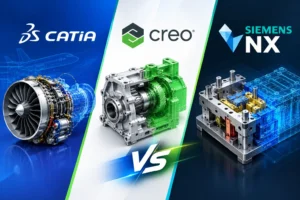 CATIA vs Creo vs NX CAD
