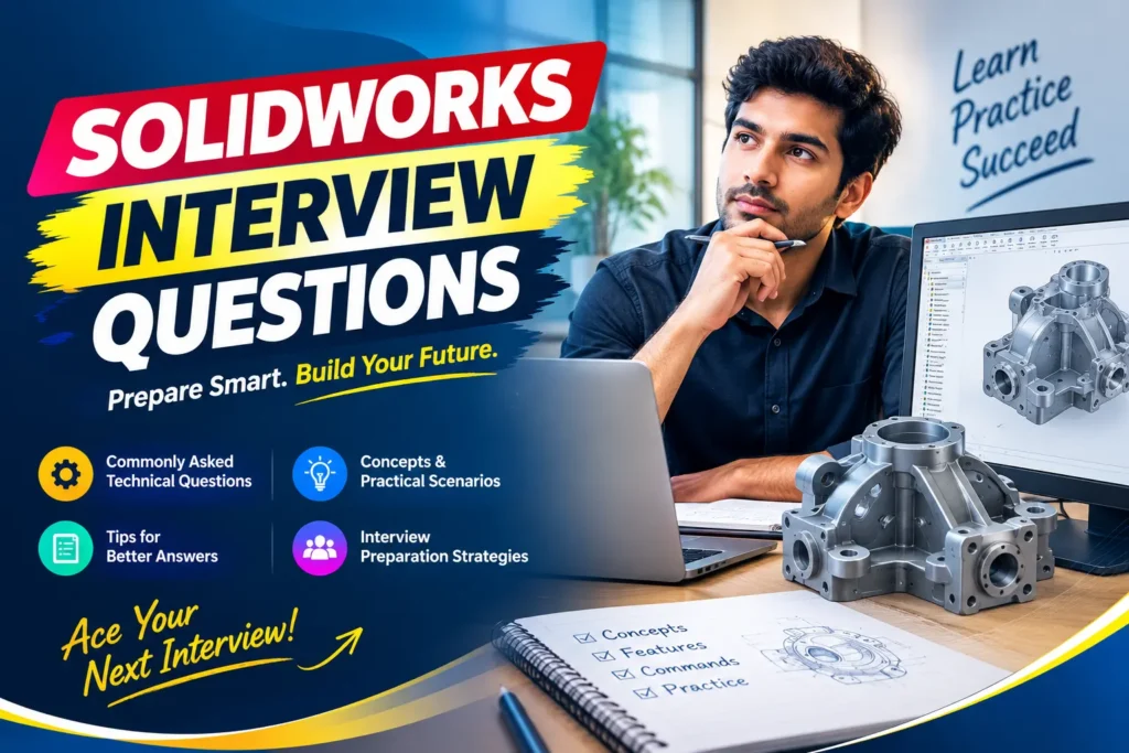 SolidWorks Interview Questions 2026